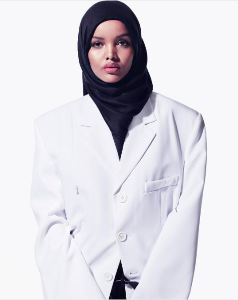 Halima Aden is the newest model to take the industry by storm (photo c/o Carine Roitfeld Instagram)